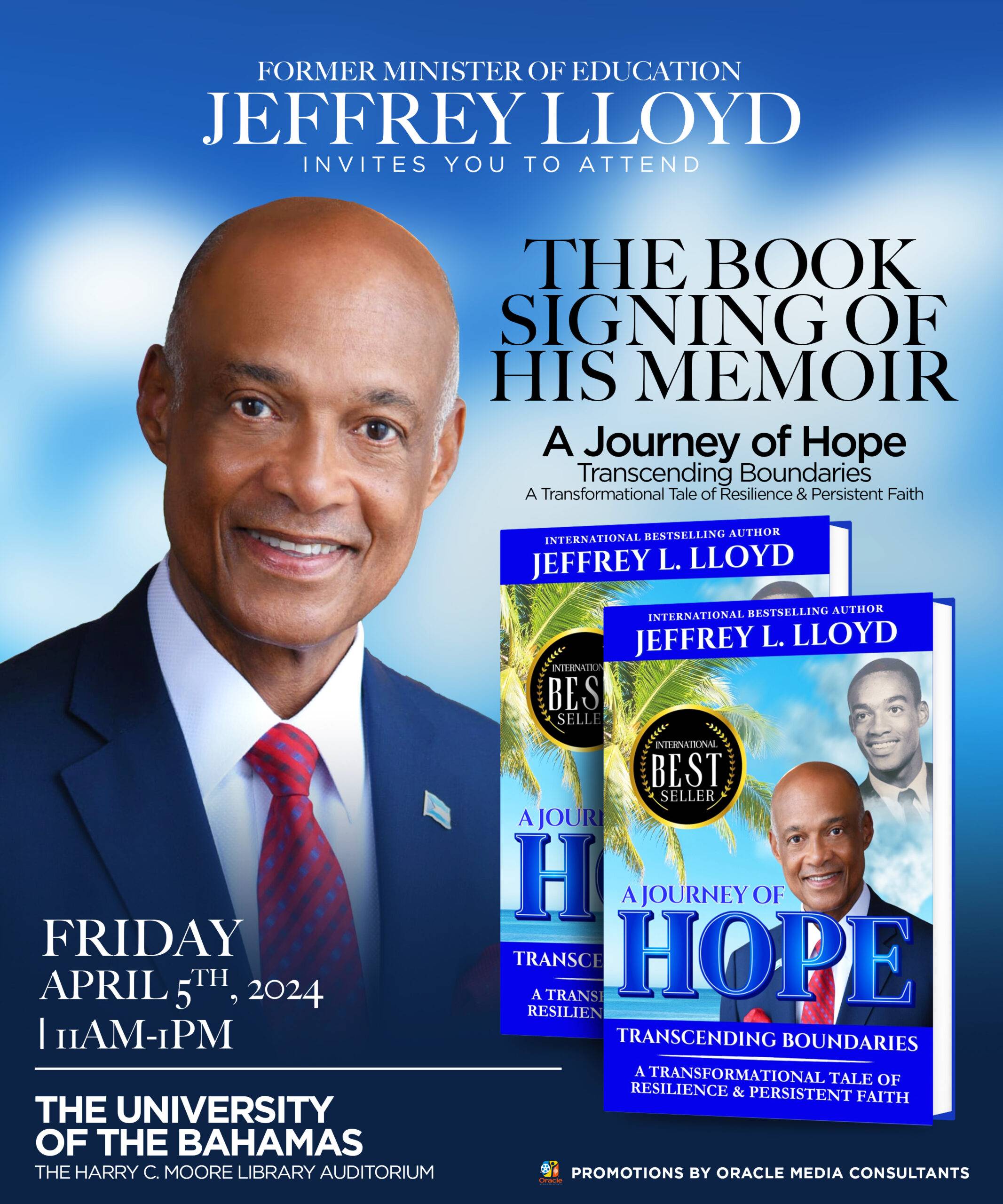 Jeffrey Lloyd Book Flyer, Retractable Banner & Tabletop Banner